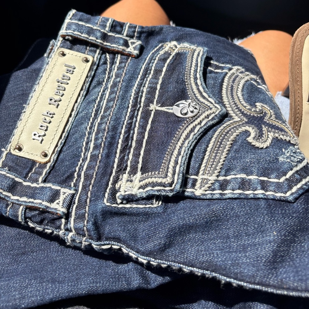 Rock Revival Annet Boot Cut Denim Jeans